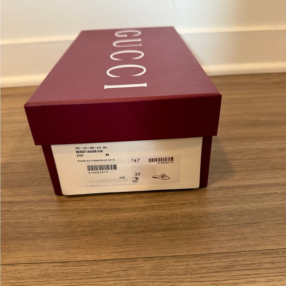 Gucci Horsebit Slide Sandals NIB - Picture 2 of 8